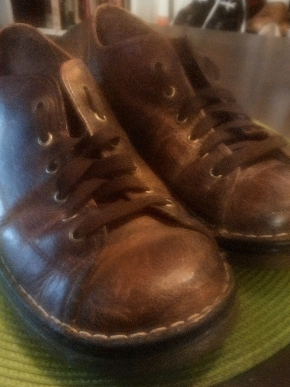 Dr. Martens Vintage Brown Leather Lace-Up